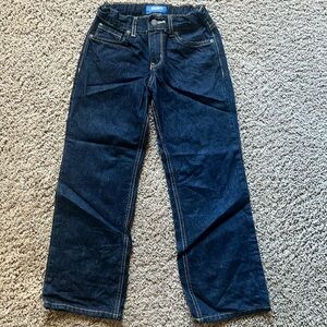 Boys Okd Navy loose fit jeans size 8 regular adjustable waist